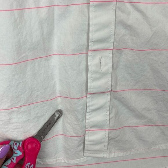 Original Penguin Shirt Mens Large Button Down Heritage Slim Fit Pino Stripes - Picture 9 of 12